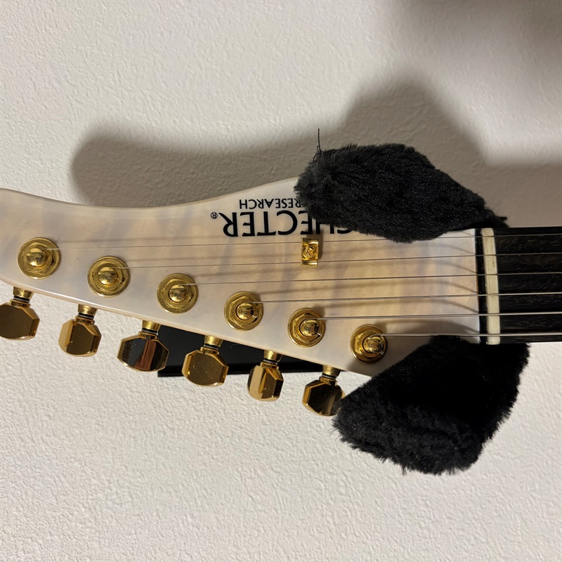 SCHECTER SD-2-24-AS-VTR-Blonde w/Gold Partsの画像